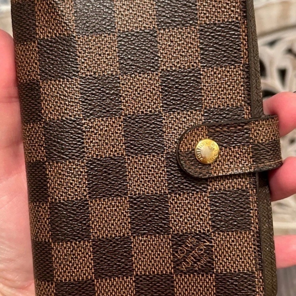 Louis Vuitton Agenda PM Damier Ebene 6-Ring Planner Cover R20700